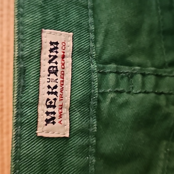 Tall, Low-Rise MEK DNM Jeans 27/34 in RARE Emerald Green ๐ - Picture 2 of 5